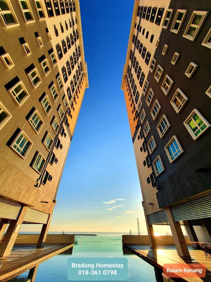 Bradong Homestay: Muslim-Friendly Seaview Retreat with Infinity Pool Kuala Terengganu Exterior photo